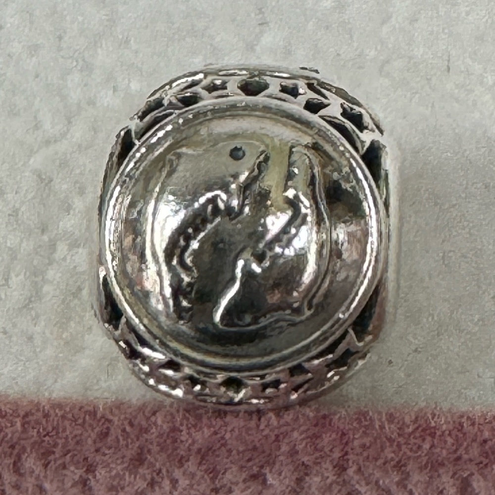 PANDORA CHARM ZODIAC SING CELESTIAL & HOROSCOPE 12 STAR PISCES CHARM